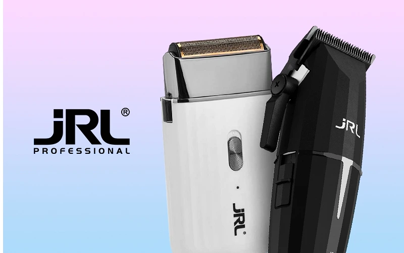 Kampanjbanner för JRL – professionella klippmaskiner och groomingverktyg.